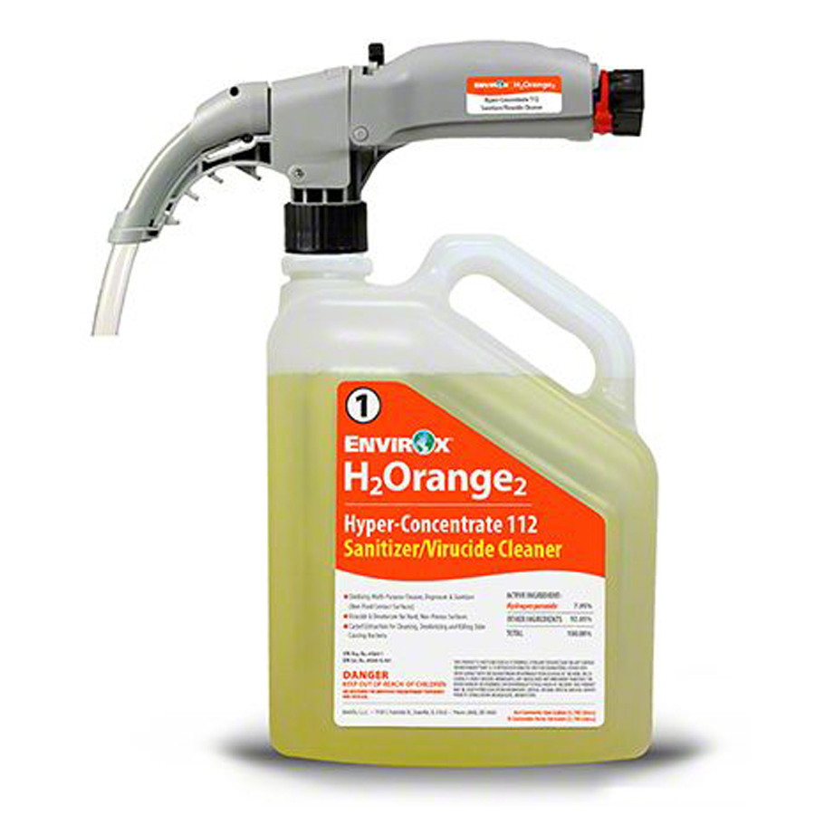 Portable Dispenser For H2O2 Orange Cleaner Ea