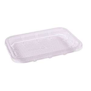 Easy Pak 2D Meat Tray 8.25x5.75x1 Clear 300/cs
