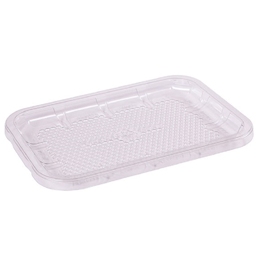 PETE Food Tray Clear 8.25"x5.75"x0.5" 300/cs
