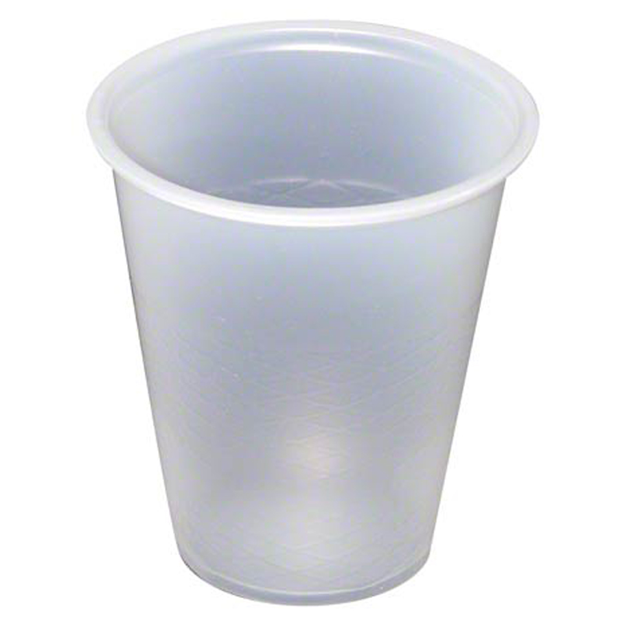 Plastic Cold Cup 3.5oz Translucent 2500/cs