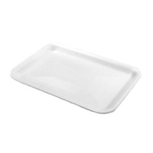 Foam Food Tray 2S White 8.2"X5.7"X.6" 500/cs