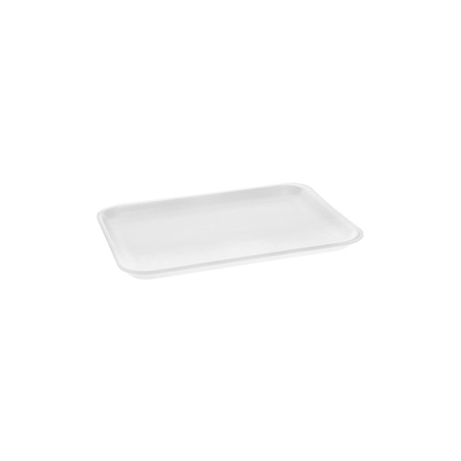 Foam Food Tray 4S White 9.1"X7.1"X.6" 500/cs