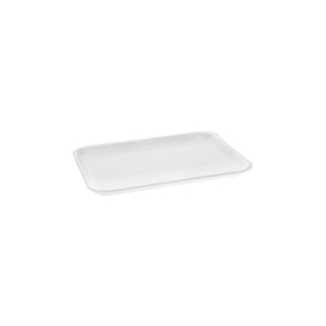 Foam Food Tray 4S White 9.1"X7.1"X.6" 500/cs