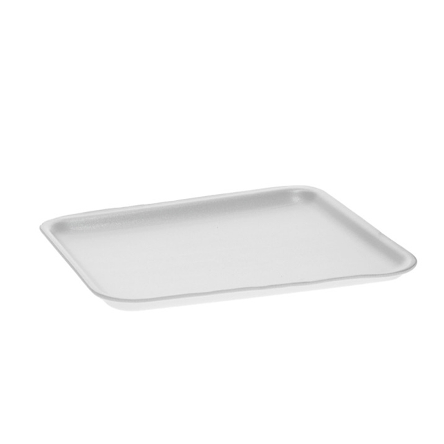 Foam Food Tray 8S White 10"X8"X.6" 500/cs