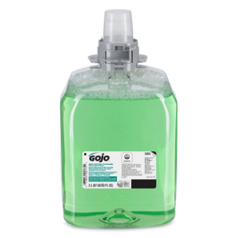 Gojo Luxury Foam Hair & Body Green FMX 2000ml 2/