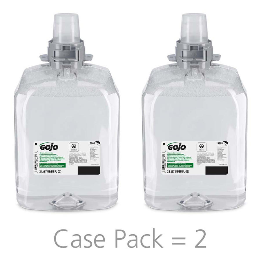 Gojo FMX Foam Soap Clear 2000Ml 2/cs