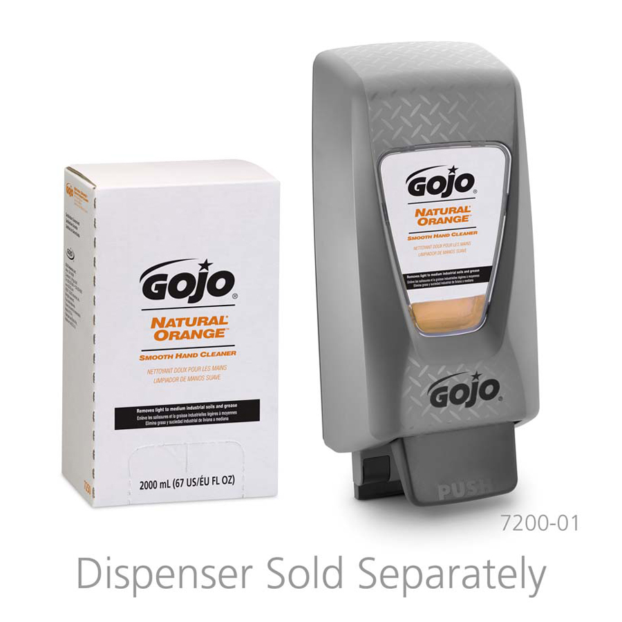 Gojo Natural Orange Hand Cleaner Smth 2000Ml 4/cs