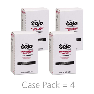 Gojo Supromax Cherry Hand Cleaner 2000Ml 4/cs