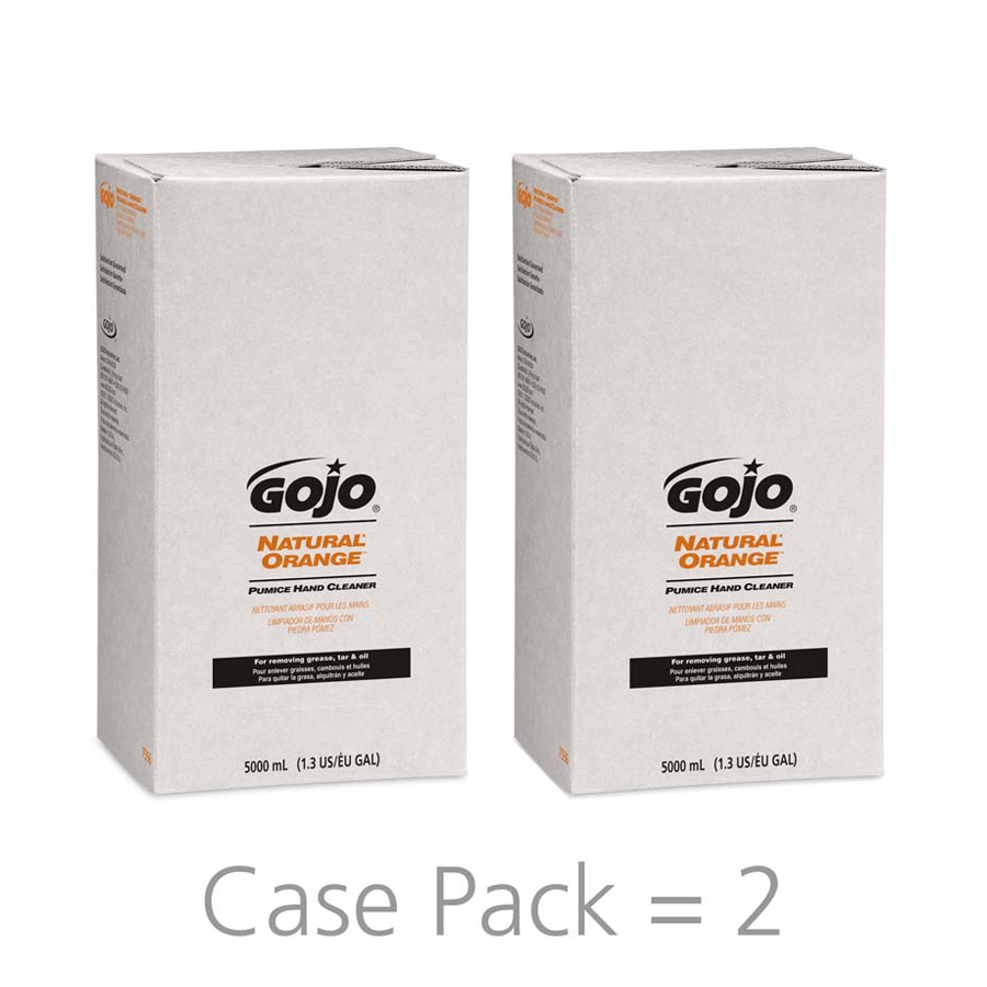 Gojo Natural Orange Hand Clnr Pumice 5000Ml 2/cs