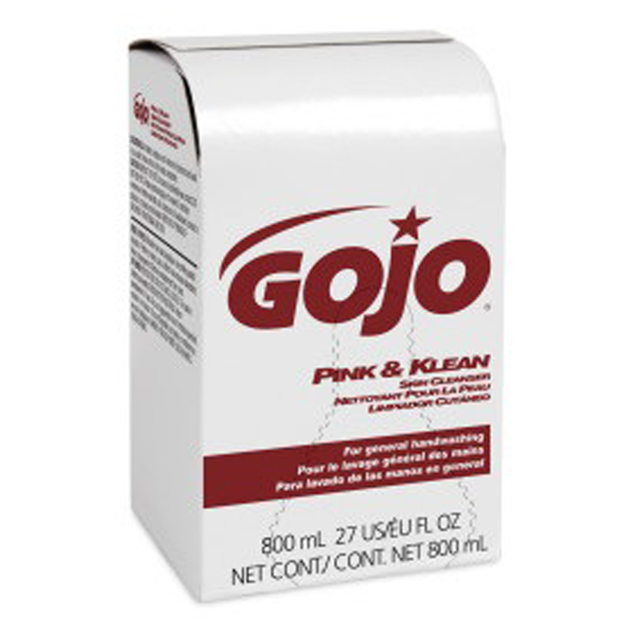 Gojo Pink And Klean Skin Cleanser 800Ml 12/cs