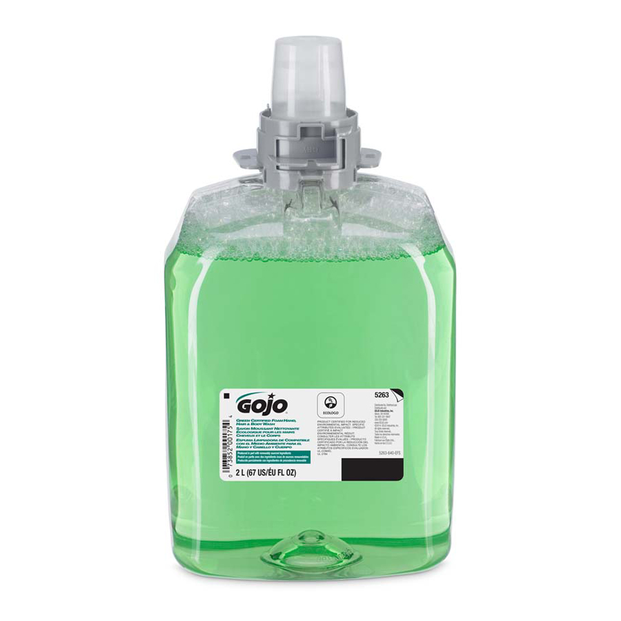 Excelon FMX Foam Hair Body Green 2000Ml 2/cs