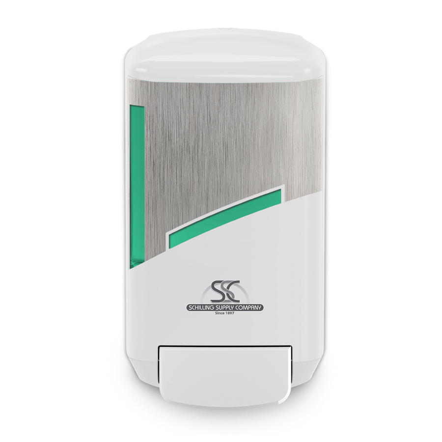 Excelon CB4 Soap Disp White/Metal 1250ml/ ea