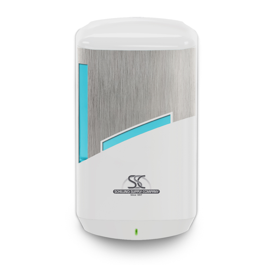 Excelon CB8 Soap Dispenser White/Metal ea