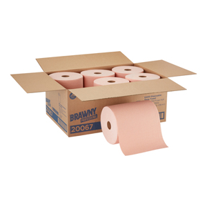 Brawny Gorag Drc Wiper Orange 250'/rl 6/cs