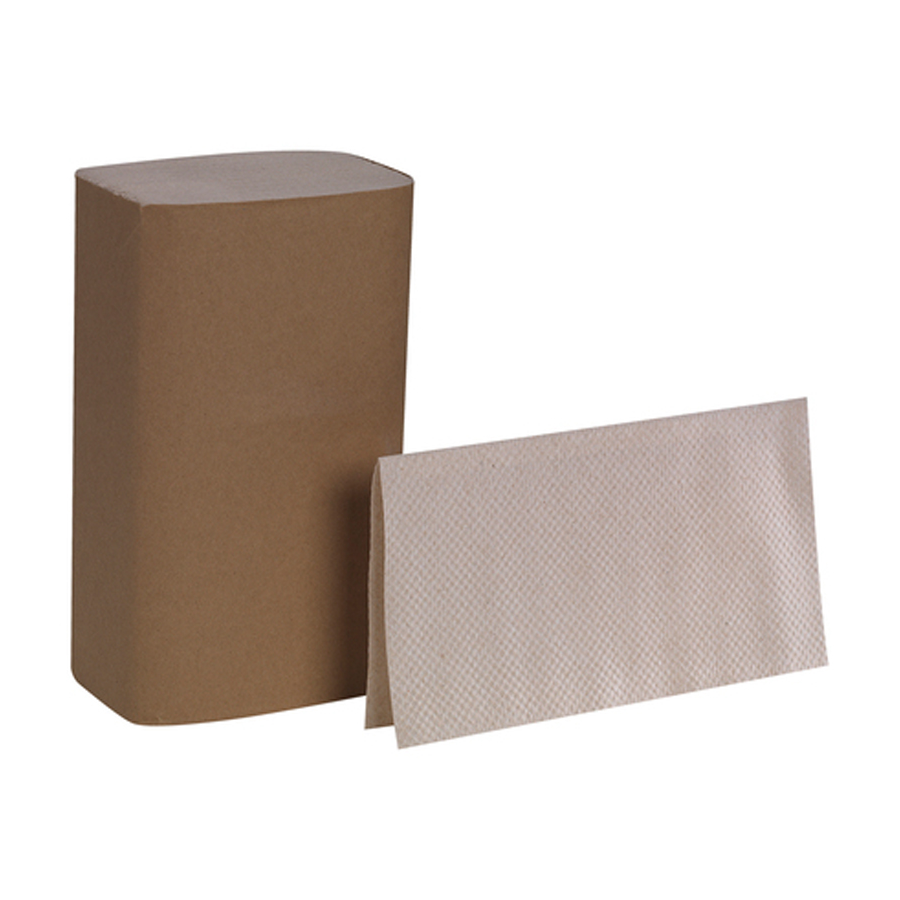 Singlefold Towel Brown Recycled Basic 4000/cs