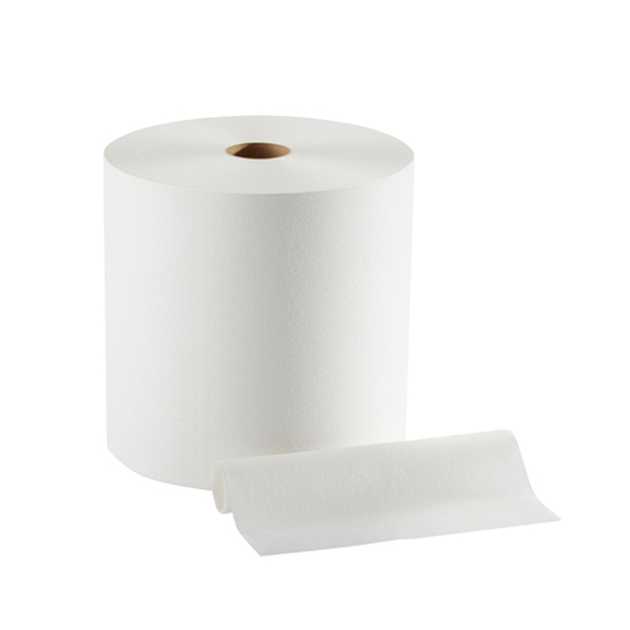 Roll Towel White Select Recycled 7.8"X1000' 6/cs