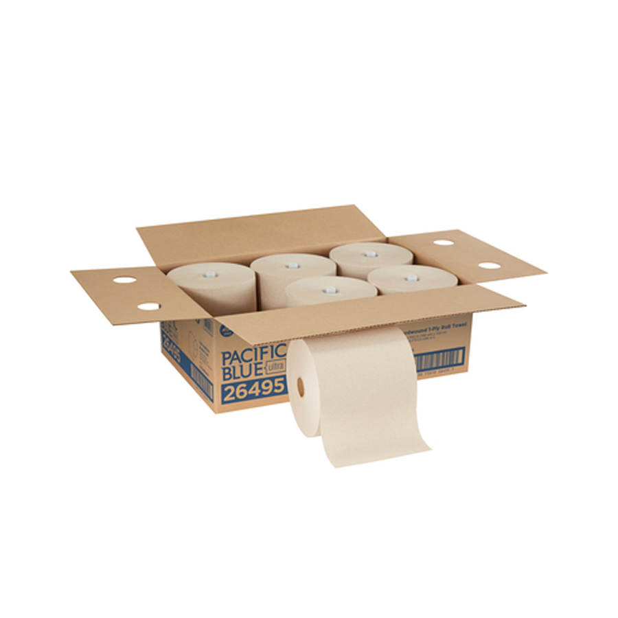Roll Towel Brown Ultra 7.8"X1150' 6/cs
