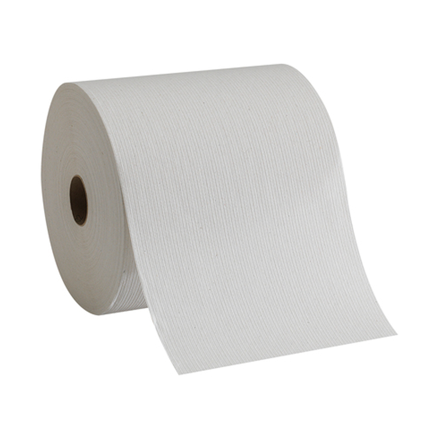 Roll Towel White Basic Recycled 7.8"X800' 6/cs