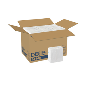 Dinner Napkin Dixie 1/8 Fold White 2-Ply 3024/cs