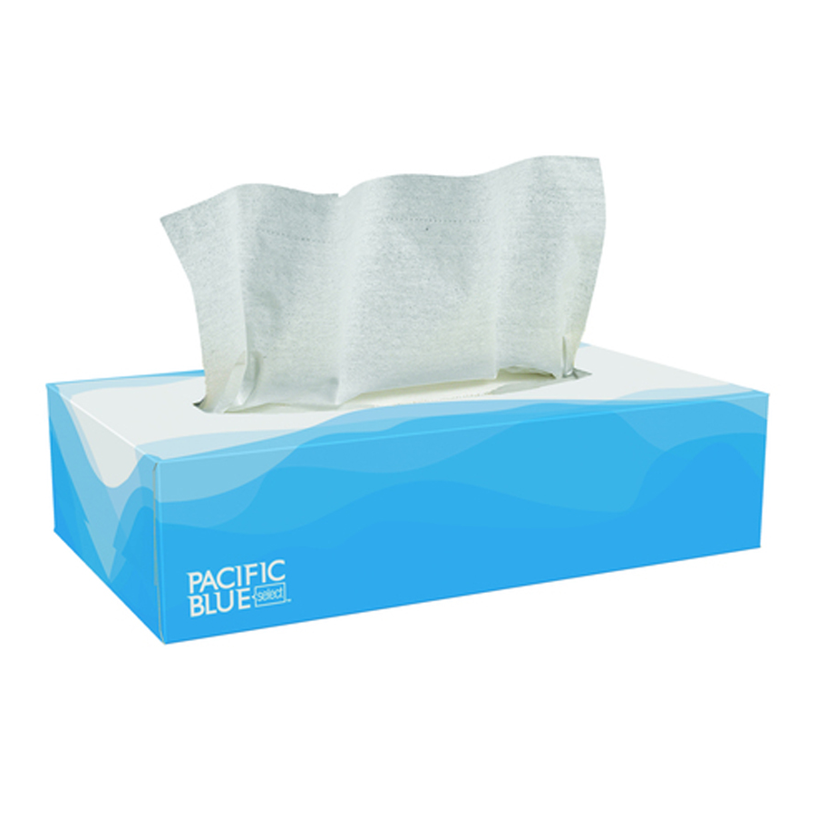 Facial Tissue Preference Flat 2-Ply 100/bx 30/cs
