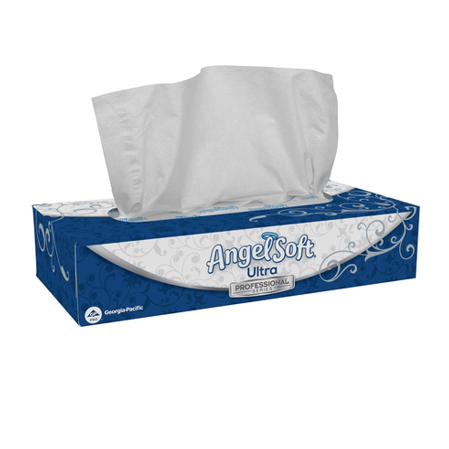Facial Tissue Angel Soft 2Ply 126/bx 30bx/cs