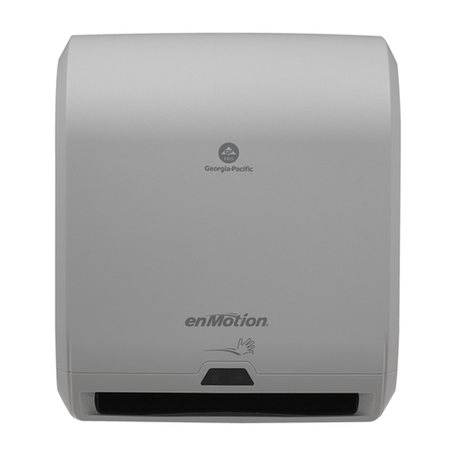 Roll Towel Dispenser Gray Enmotion 10" Each