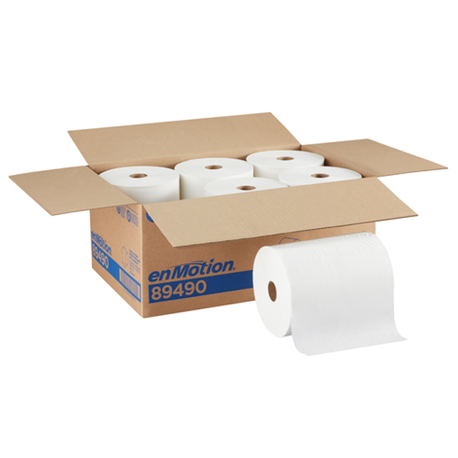 Roll Towel Wht Enmotion Recycled 10"X800' 6/cs