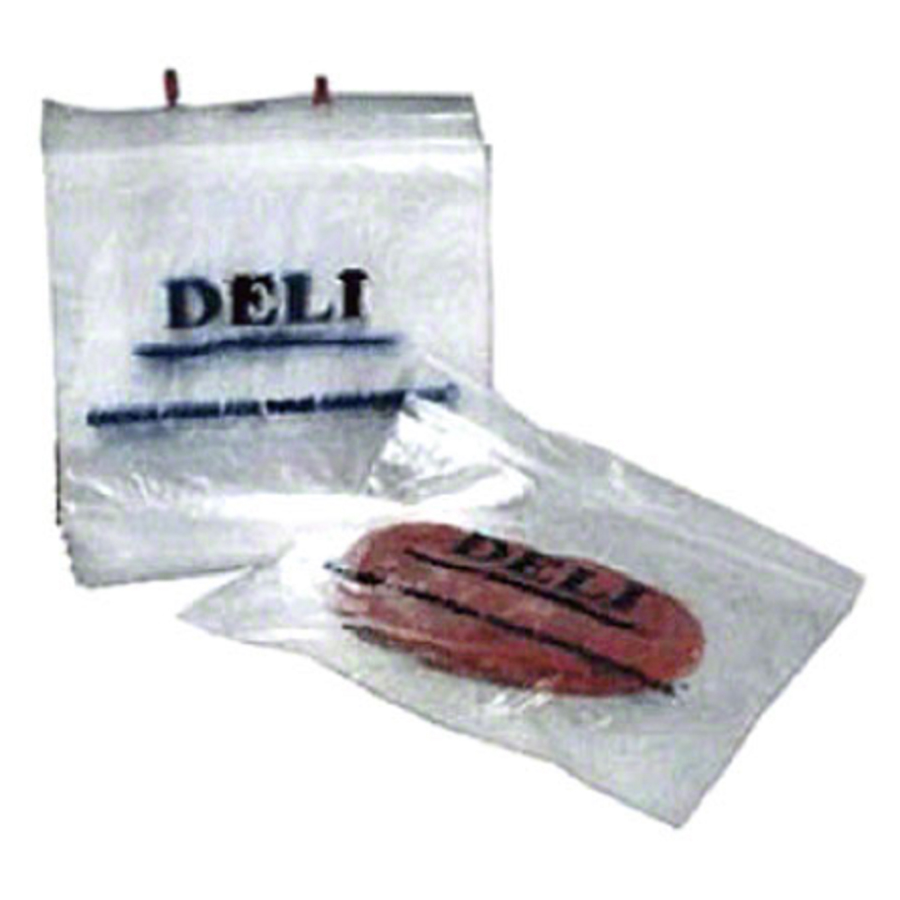 Deli Bag Snap N Fill Zip Saddlepack 8"X8" 1000/cs