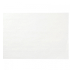 Placemat Straight Edge White 10"X14" 1000/cs