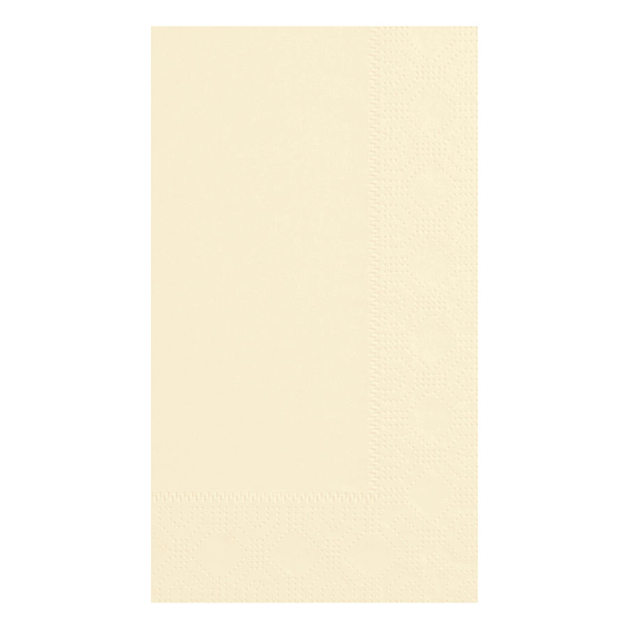Napkin Dinner Ecru 2Ply 8Fld 15X17 1000 cs