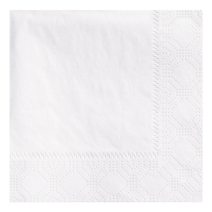 Bevnap Napkin White 2-Ply 3000/cs