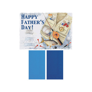 Father's Day Combo Pack 250 Placemats/250 Napkin
