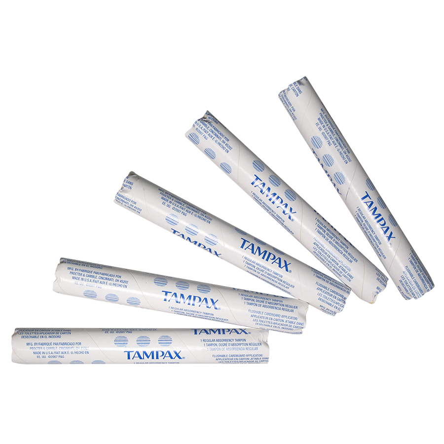 Sanitary Tampon Tampax In Vending Tube 500/cs
