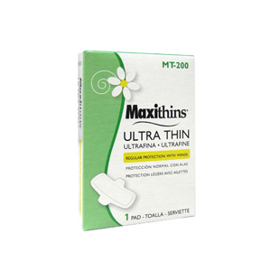 Maxithins Ultra Thin  With Wings 200/cs