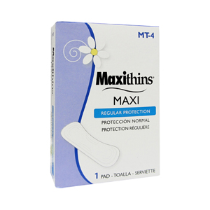 Sanitary Napkins #4 Maxithins Vending 250/cs
