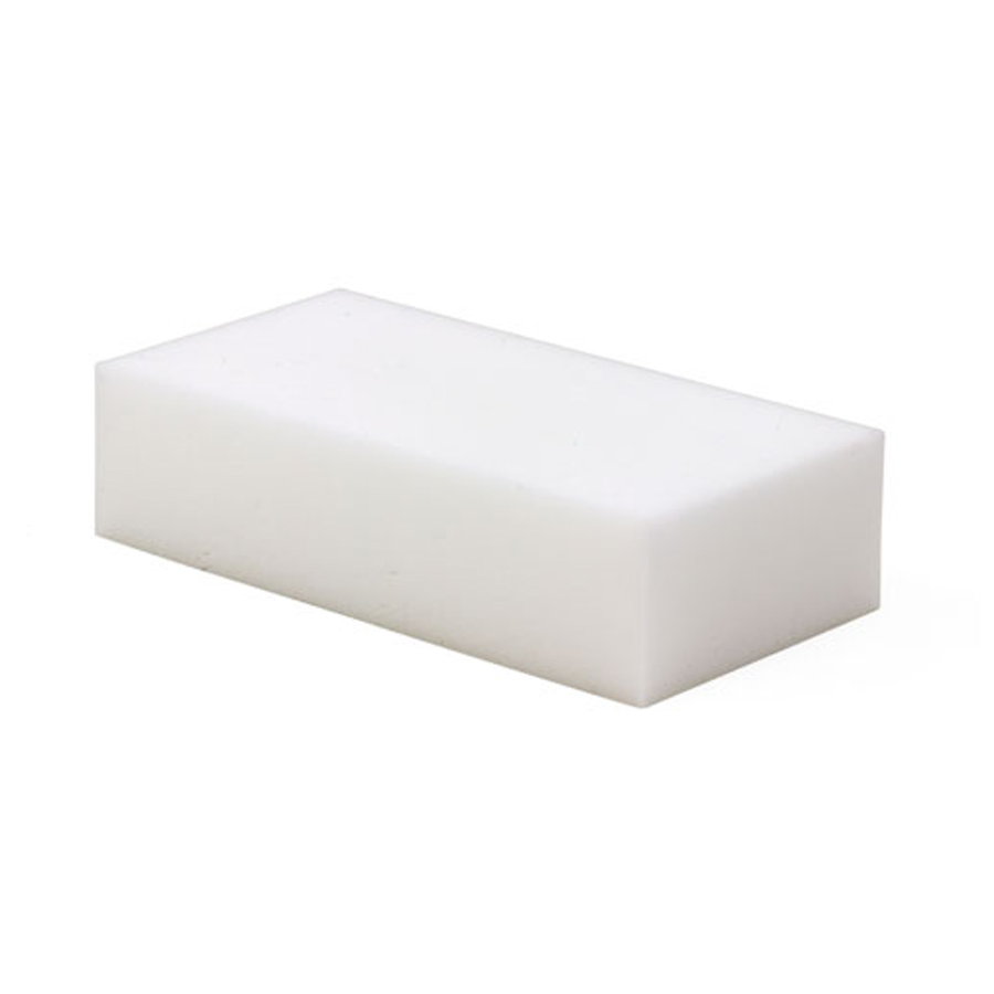 Prang Vinyl Block Eraser, Medium, White, Pack of 24