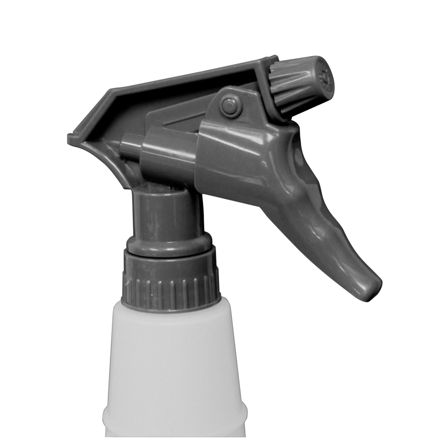 Trigger Sprayer Chemica Resistant 10" Gray 32oz