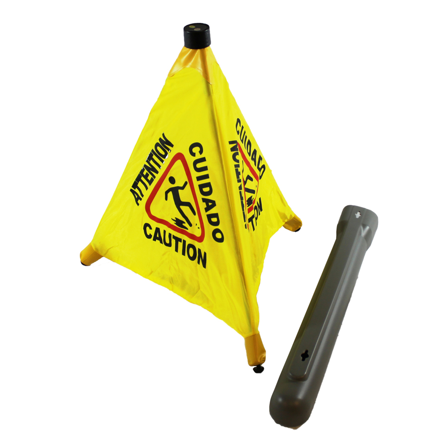 Pop Up Safety Cone  With Hang Tube Each