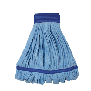 Microfiber Tube Wet Mop Blue Medium 12/cs