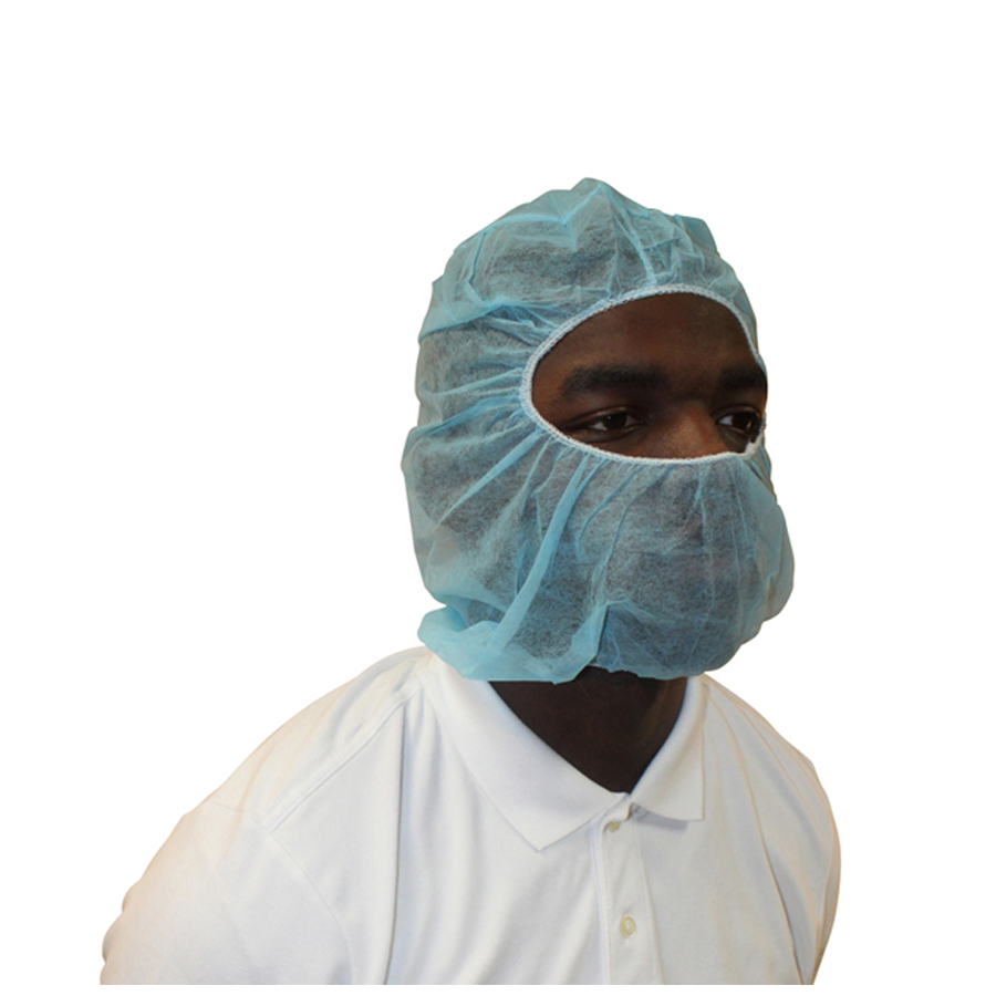 Head & Beard Cover Polypro Blue 1000/cs