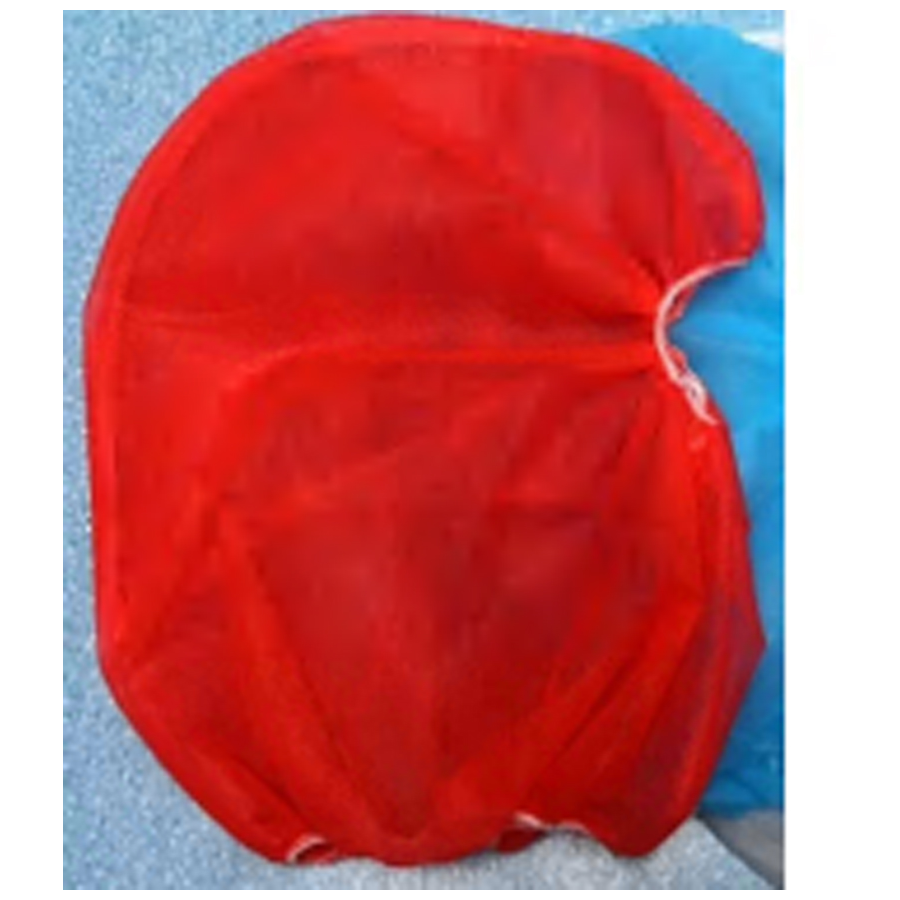 Balaclava Hood Red Polypro 1000/cs