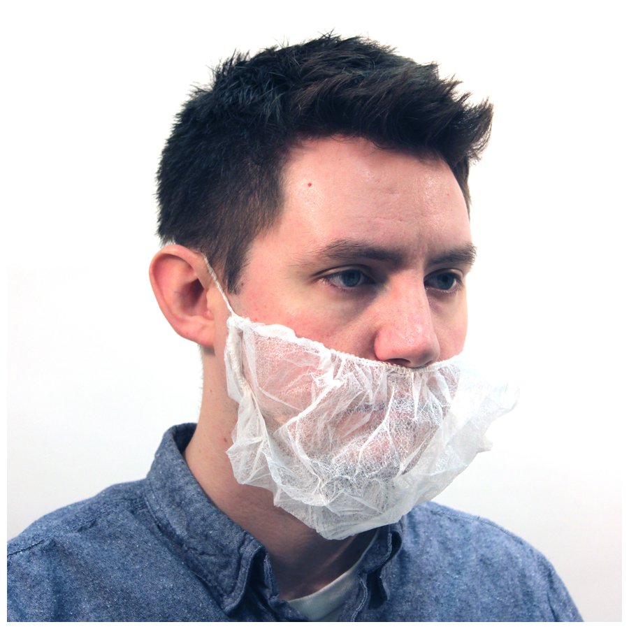 Beard Protector 21" Polypro Xl 1000/cs
