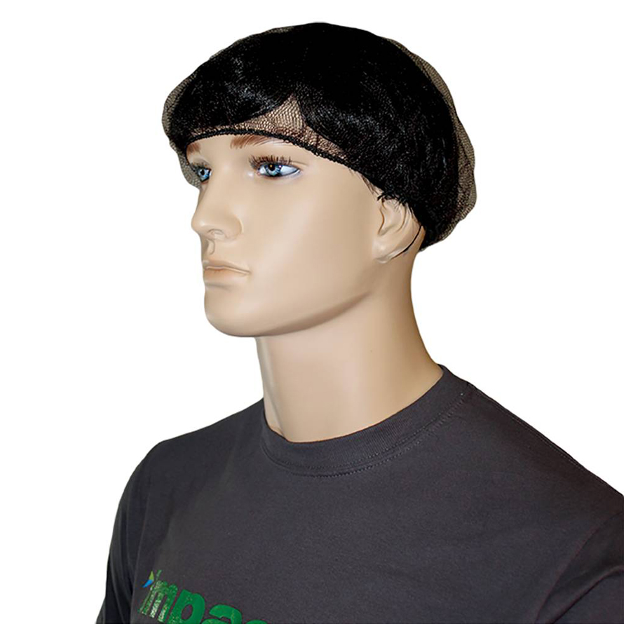 Hairnet Nylon Non Woven Brown 21" 1000/cs