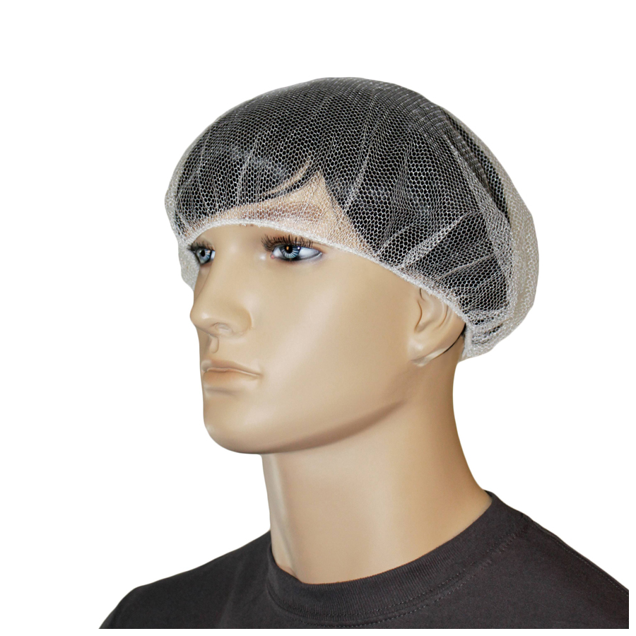 Hairnet Nylon Non Woven 21" White 1000/cs