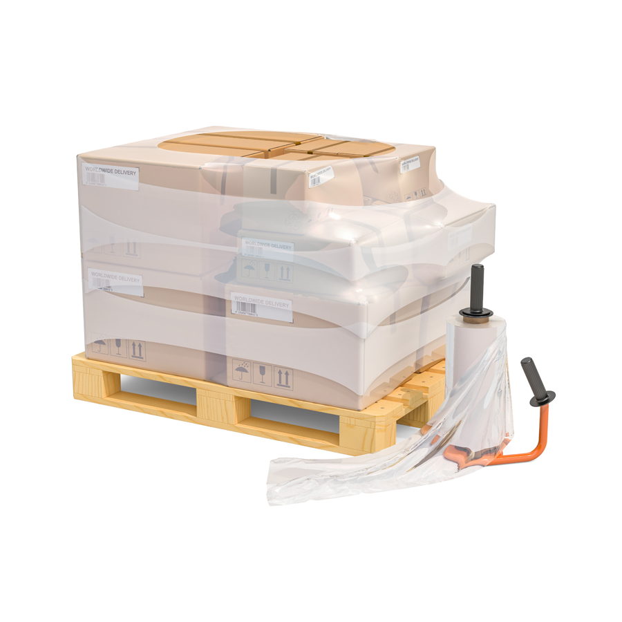 Stretch Film Hand Grade 80 Gauge 18"X1500' 4/cs