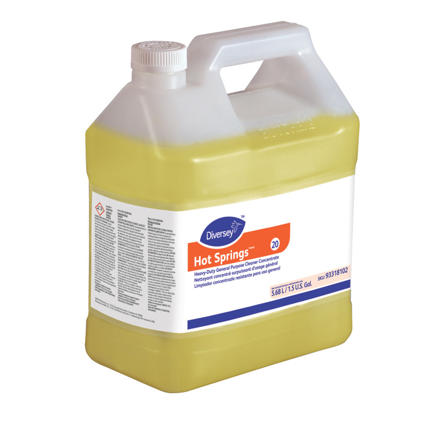 Hot Springs Hd General Purpose Clnr 1.5Gal 2/cs