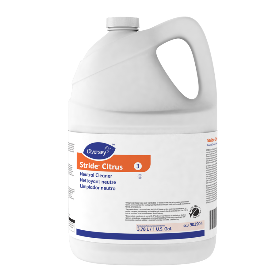 Stride Citrus Neutral Cleaner Gallon 4/cs