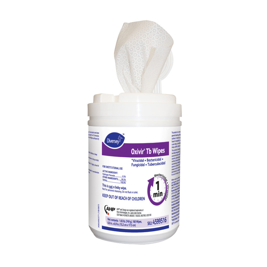 Oxivir Tb Disinfect Wipe 6"X7" 12-160/cs