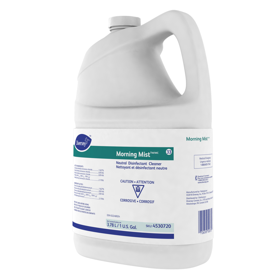 Morning Mist Disinf Cleaner Gallon 4/cs