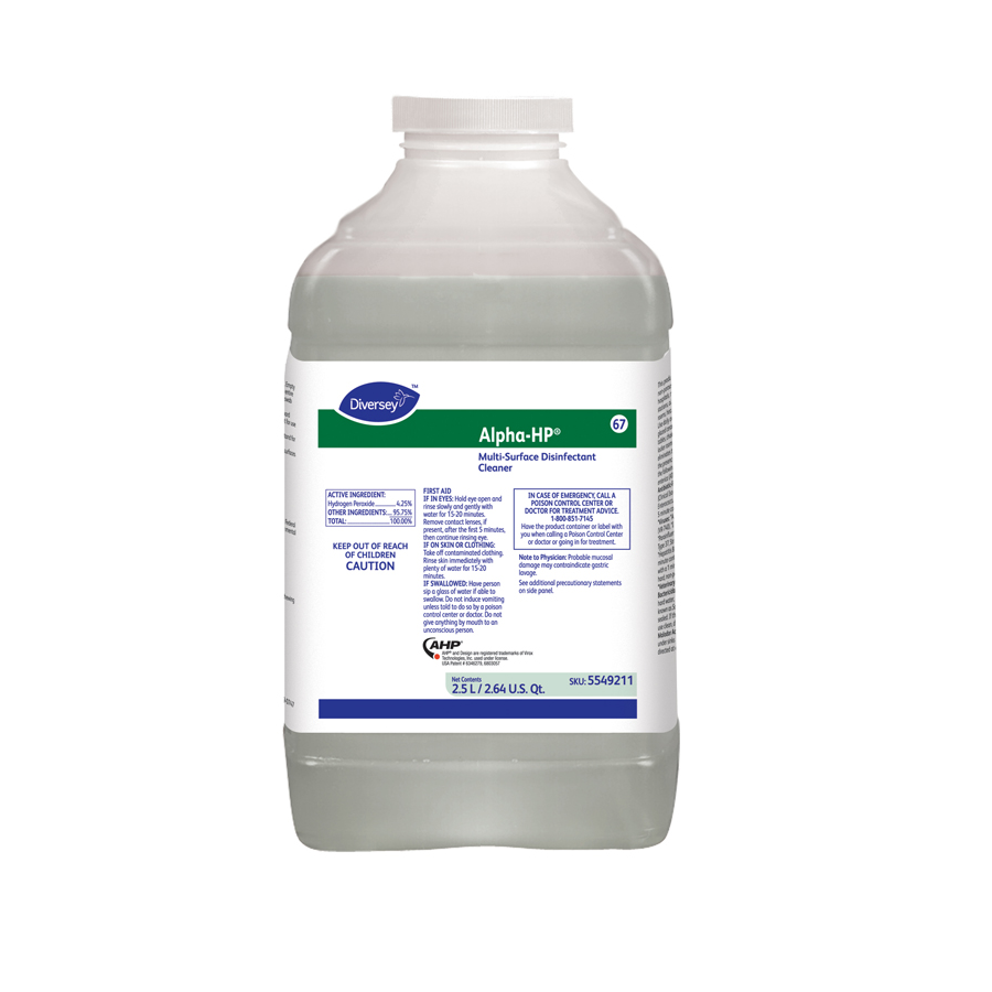 Alpha Hp J-Fill Disinf Clnr 2.5Liter 2/cs